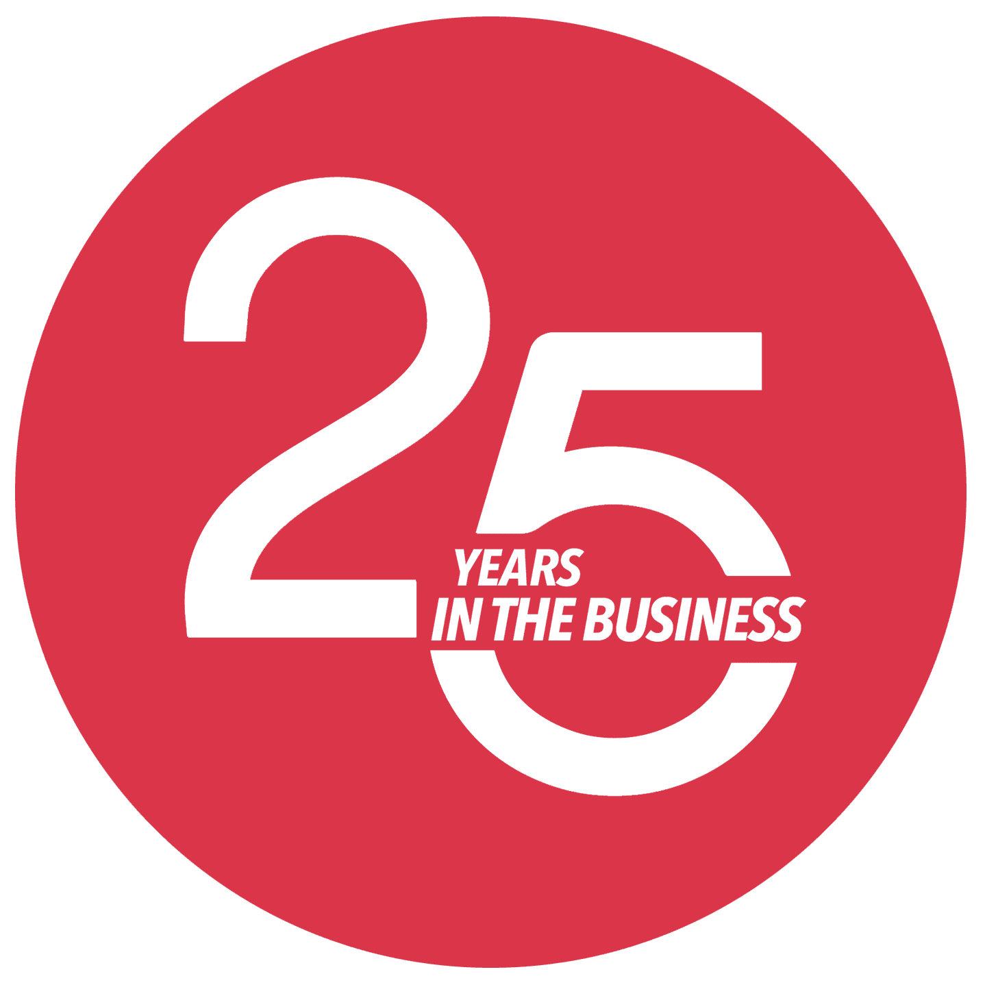 25 years in the bussiness pin