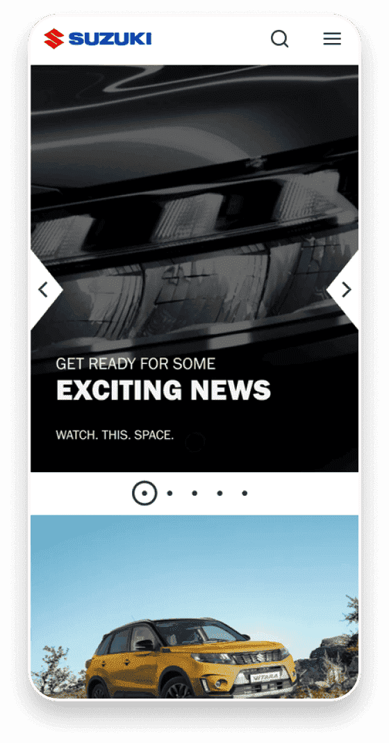 Suzuki mobile app