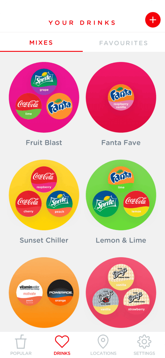 coca-cola mobile app 