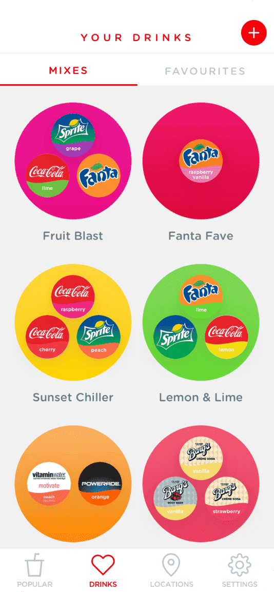 coca-cola mobile app