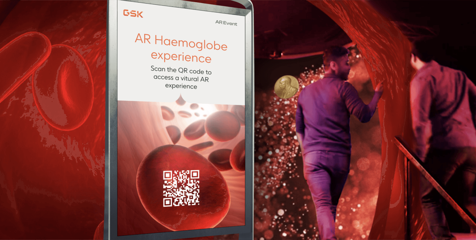 360 degree Augmented Reality experience for GSK