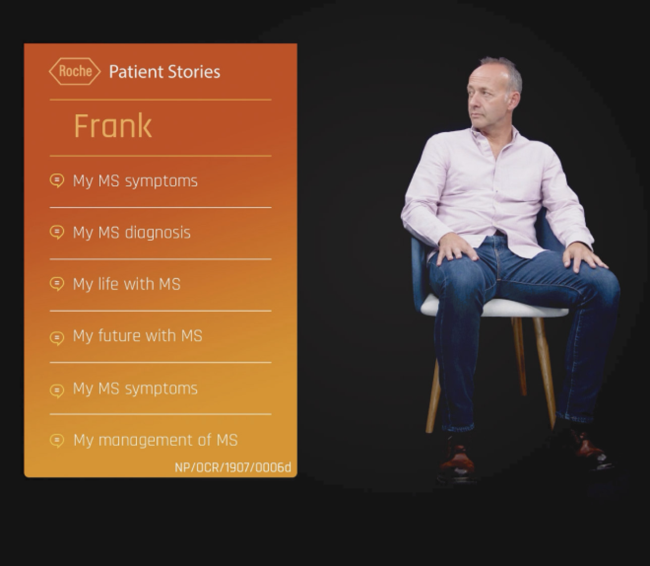Holographic patient stories for Roche in VR