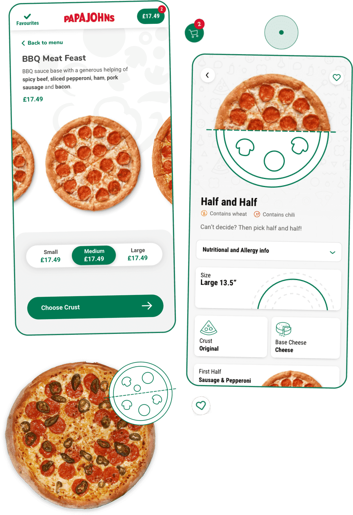 Papa Johns mobile app