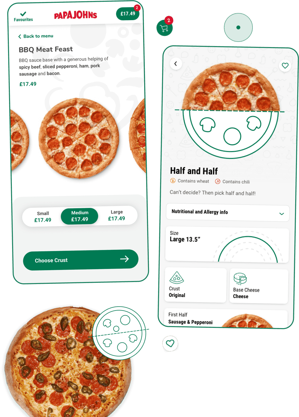 Papa Johns mobile app